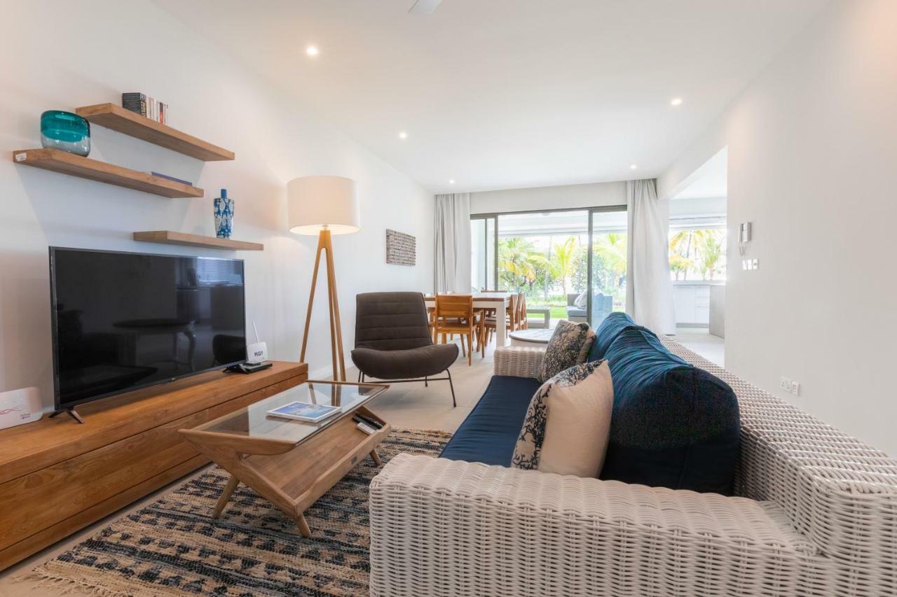 Caplage - Beachfront Ground Floor Apartment In Tamarin Exterior photo